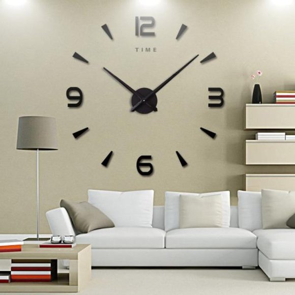 Large Wall Clock Quartz 3D - Picture 8 of 8
